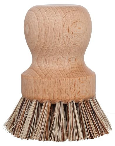 Thapncow Cepillo de Madera para Setas, Cepillo de Cocina, Cepillo de Verduras, para Todos los Hongos, Cepillo de Cocina, Cepillo Natural, Cepillo de Limpieza sostenible