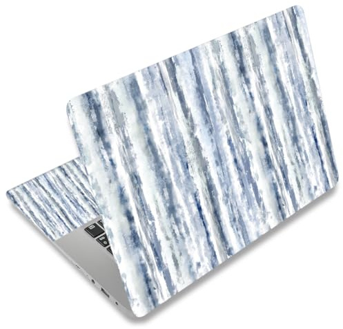 Mibbxea 15-15,6 Zoll Vinyl Laptop Skin Sticker, Wiederverwendbare Laptop Aufkleber für 13 13,3 14 15,4 Zoll Netbooks, Dekorative, Kratzfest, Wasserdicht, Staubdicht (079 Tintenmalerei)