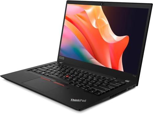 Lenovo Thinkpad T14s - Computer portatile touch screen, 14 PC FHD(1920x1080), Intel Core i5-10210U, 16 GB di RAM, 256 GB di SSD, Thunderbolt, HDMI, tastiera UE QWERTY, Win11 Pro (rinnovato)