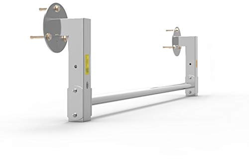 Klimmzugstange Einteilige,Verlängerte,An Der Wand Montierte Klimmzugstange,Einzelstange mit Querbalkengang aus Edelstahl,Parallele Wandstangen für Mehrere Personen iIm Fitnessstudio,300 Kg klimmzugsta