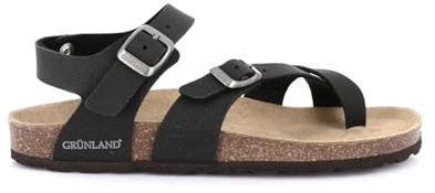 Grunland SB0004 Sara Sandalo Donna S. Nero 39