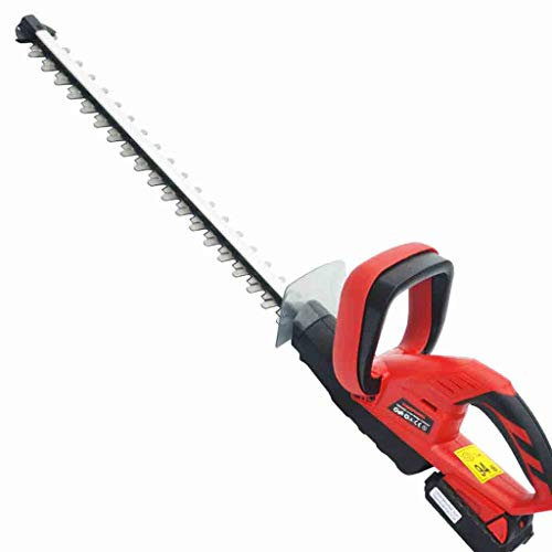 Cortasetos inalámbrico 20V Longitud de Corte 51cm Apertura de Dientes con batería 9Ah Cortasetos eléctrico Recargable (21V Doble Cuchilla + batería de Litio 9A) (batería de Litio 20V + 2 baterías 2A)