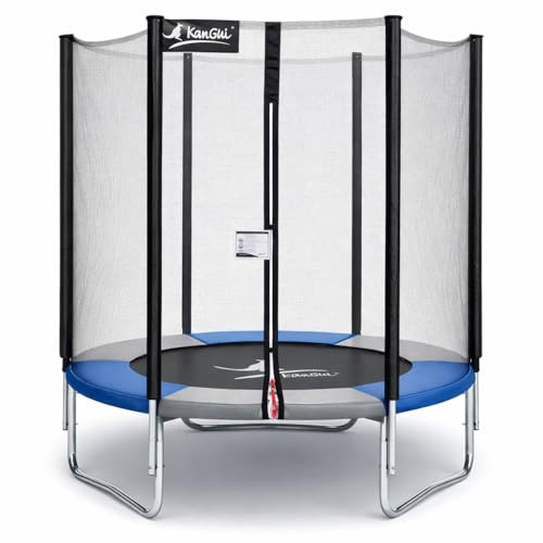 Kangui - Trampoline Rond Ø180cm avec Filet de sécurité - RALLI 180