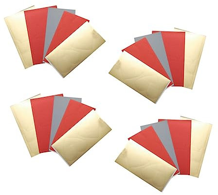 Operitacx 50 Pcs Rubbel-buchstabenaufkleber-set Kreatives Geburtstagsparty- für Jungen und Mädchen Selbstklebende Aufkleber für Briefpapier