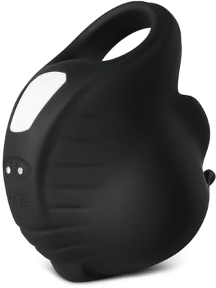 BeHorny Vibrating Cock Ring with Balls Vibrator, Rechargeable Male Adult Sex Toys 10 Vibration Modes Longer Harder Stronger Erection