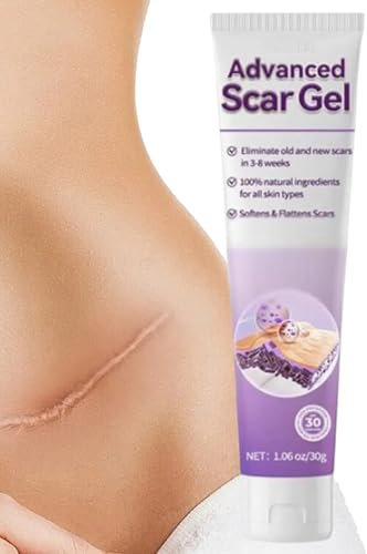Gel Di Trattamento Cicatriziale, Crema Di Rimozione Del Cheloide, Crema Per La Riparazione Della Cicatrice, Complesso Di Sbiadimento Attivo, Consistenza In Rapida Guarigione, 30 Ml, Per Viso, Corpo, P