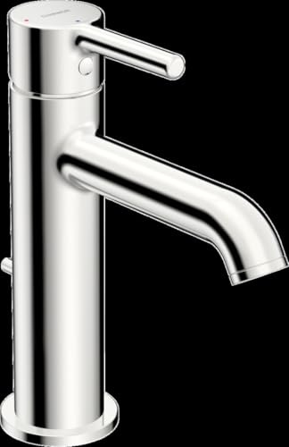 HANSA HANSAVANTIS Style Waschtischbatterie, Kaltstart, mit Ablaufgarnitur, Ausladung 133mm, chrom, 5456220700006
