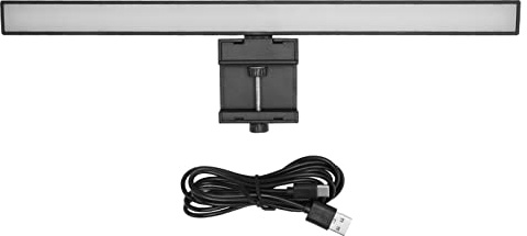 FAUOSWUK MONITEUR Light Bar, écran Light Ordin D'ordinateur LAMPE MONITEUR AVEC 3 Modes de Température de Couleur 3000 à 6000k Stepless Semball Touch Control pour le Travail Étude de