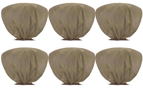 Generico Copertura per Piante Invernali Protezione dal, con Facile Chiusura A Coulisse, 100 X 60 Cm, Copertura per Piante per La Stagione Fredda, per Fiori da Esterno, Riutilizzabile E Facile da