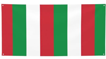 Banderas de fiesta con bandera italiana para adultos, personalizables, para fiestas de cumpleaños, bodas, fiestas