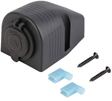 GOFORJUMP Adaptador del Poder del Cargador del zócalo del Encendedor del Cigarrillo de Coche 12V para el Barco del camión del Coche