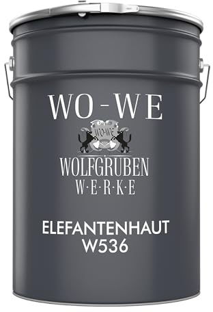 WO-WE Elefantenhaut Tapetenschutz Wandschutz Farbe | Transparent - 5L