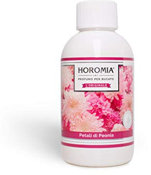 HOROMIA Profumo per Bucato Petali di Peonia 250ml - Profuma Bucato per Lavatrice e Asciugatrice