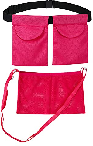 Mastectomy Drain Holder with Shower Bag, Adjustable JP Drain Pouch for Breast Surgery, Breast Reconstruction & Breast Reduction, Holds 2 Drain Bottles, Post-Surgery Recovery Support(Rose red)