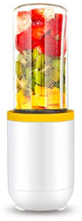 SHALOLY Centrifugeuse Ménage 200W Fruits Mini Mélangeur De Cuisson Électrique 220V Extracteur De Jus Multifonction 15000 RPM 300ml 21.612.918.8cm