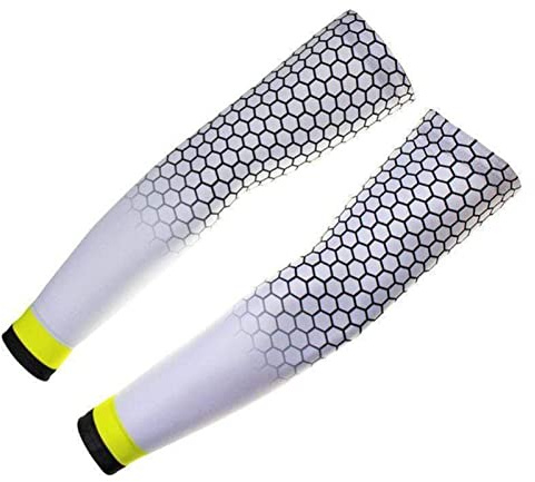 Manicotto Braccio 1 accoppiamento Qualità Ciclismo Braccio Scaldamani Sport estivi Mtb. Manica bici UV. Protezione All'aperto Manicotti for bicicletta da basket traspirante Manicotto Braccio Donna ( C