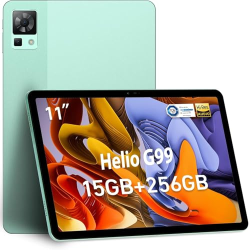 DOOGEE T30PRO Tablet 11 Pollici, 15GB RAM + 256GB ROM (2TB TF) Tablet con Sim, Helio G99 Octa-Core 2.5K Android 8580mAh 33W Ricarica Rapida, 20MP Dual SIM 4G LTE Widevine L1