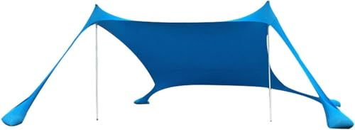 Schatten Zelt - 210 X 150 X 170cm Strandzelt Strandmuschel Beach StrandZelt Mit Sandsack Sonnensegel Sun Shelter Schutz Mit Sandsack Anker Für Strand Picknick Angeln Camping