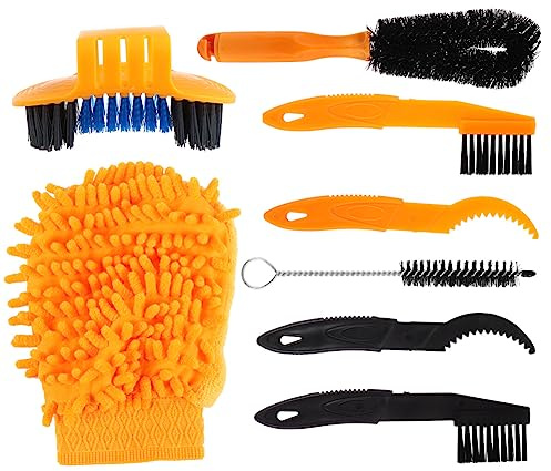 BESPORTBLE 8pcs Bike Chain Cleaning Kit Bike Chain Washer Set for Bicycle Maintenance
