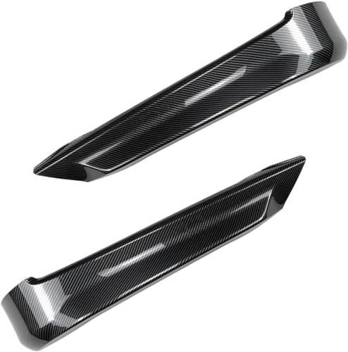 GENMAIBIGAO Auto Frontlippe Frontspoiler für BMW 3 Ser E90 E91 320i 330i 2005-2008,Auto Frontstoßstange Splitter Lip Spoiler Lippensplitter,A/Carbonfiberlook