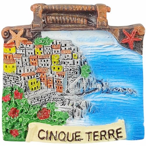 Cinque Terre Ligurien Italien Kühlschrankmagnet Reise Souvenir Kühlschrank Dekoration 3D Magnet Aufkleber Handwerk
