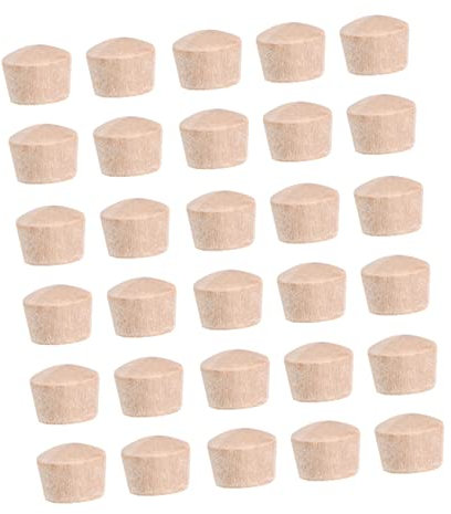 Hoement 300stücke Stecker Stecker Rundkopfstopfen Dekorative Holzkappe Schraublochstopfen Stopfenersatzteile Für Möbelbeschläge Holzmaterial