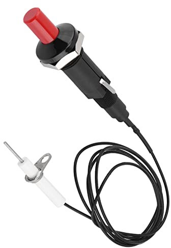 WPKD BLUEIY 1 su 2 Accenditore per Grill a Gas, Kit di Accensione Piezoelettrico in Plastica per Barbecue Grill con Pulsante di Ricambio per Caminetto Stufa a Gas 9x2,5 Cm