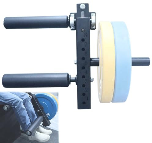 guoyjmm Bein-Squat-Rolle, Gym Equipment Beinverlängerung Aufsatz, Kniebeugen-Rack-Befestigung, Beinstrecker-Maschine im Sitzen, verstellbare Beinstrecker- und Beinbeuger-Maschine,26mm