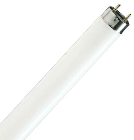 NCC-Licht Leuchtstofflampe T8 Röhre 60cm 18W/827 G13 warmweiß 2700K | Leuchtstoffröhre T8 aus Glas, gemütliches Licht für Wohnbereiche