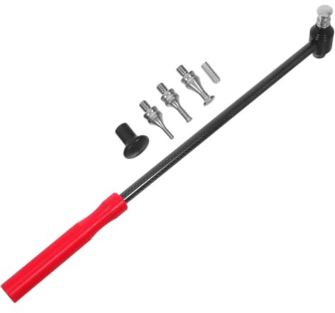 NUOBESTY Martello per Carrozzeria Auto Rosso Kit per la Rimozione Ammaccature da Grandine Senza Vernice Attrezzi per Riparazione Lamiera Leggeri e Portatili per Uso Domestico e