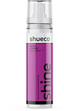 shueco Patent Leather Shoe Cleaner Spray | Deep Clean Action Suitable for PVC, Plastic, Shiny Boots and Trainers-100ml, 100ml