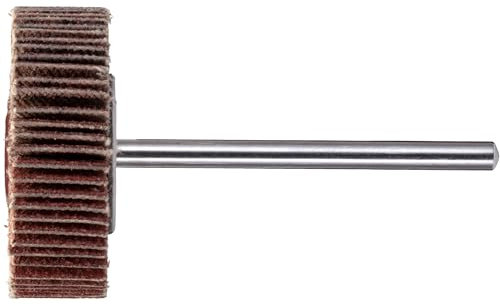 LUKAS-ERZETT 10 x Fächerschleifer SFE universal 60x20 mm Schaft 6 mm Korund Korn 80-11x11x18cm