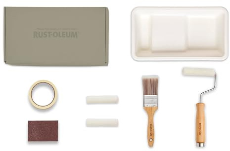 Rust-Oleum Ready to Roll - Eco Paint Kit (Small) - Bathroom Tile Satin Rich Greens