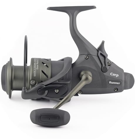 Paradox Fishing Karpfenrolle Carp Runner 5000 I 0,30mm-340m 0,35mm-250m 7+1 Kugellager I zum Karpfen Angeln Karpfenrute Karpfen Rolle - Freilaufrolle