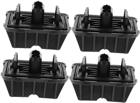 Cabilock 4 Teiliges Wagenheber Gummipolster Verhindert Das Wegrollen des Autos Beim Aufbocken Hebebühne Wagenheber Pads Pads s Für Wohnmobil Stabilisatoren