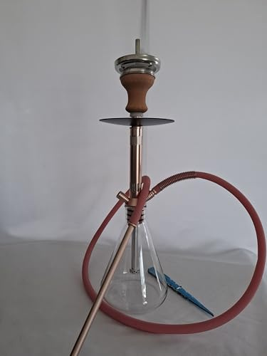 theUnit Aluminium Shisha (Rose Gold Clear)
