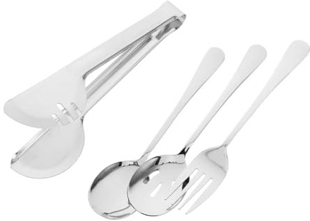 IMIKEYA Utensili in Acciaio Inossidabile Leggero e Portatile per Buffet di Feste Eventi Speciali e Pranzi in Famiglia Comprende Cucchiai e Forchette Facile da Pulire e Duraturo
