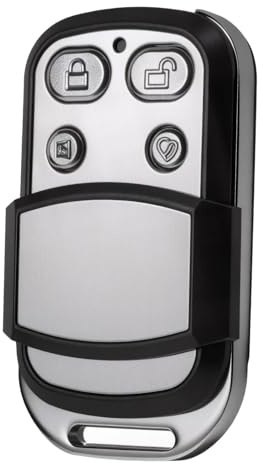 Telecommande Universelle Portail 433.92 MHz Universelle Télécommande Garage sans Fil à 4 Boutons pour Porte de Garage et Voiture compatible avec Mhouse TX3 TX4 GTX4 et MOOVO MT4 MT4V MT4G