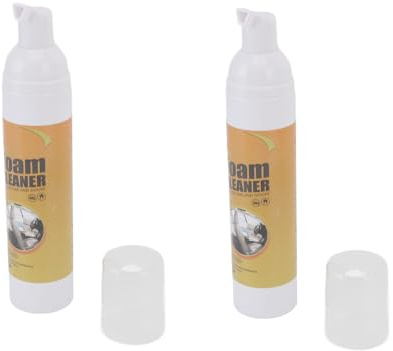 ZJchao Limpiador de Espuma, Spray de Espuma de Limpieza Suave para Automóvil y Casa, Limpia Rápidamente la Grasa y la Suciedad, Limpiador de Interiores Multifuncional con Espuma
