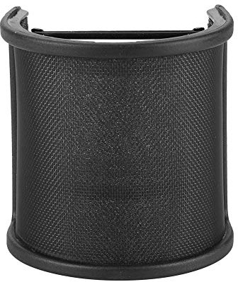 Tomantery Le Masque de Filtre Anti-pop de Studio D'enregistrement de Microphone élimine Efficacement les Plosives pour BM-8000, BM-700, Performances sur Scène, Abs + Maille de Fer