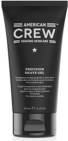 American Crew Precision Shave Gel Professionale Gel Barba Trasparente - 150 ml