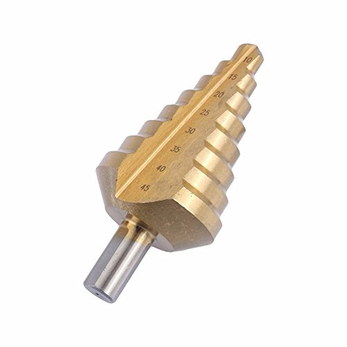 Preamer 10-45 mm metrisches Titan HSS Stufenbohrer Set für Holz Metall Lochschneider Set