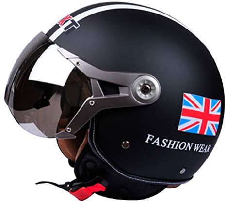 Motorradhelm Reiten Roller Unisex Helm UV Schutz Flip Up Visiere Motocross Helm Casco Moto