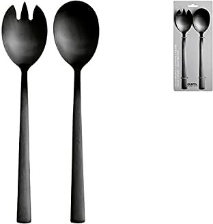 Gusta Salatbesteck, 23,5 cm, schwarz, 2-teilig (1 Set)