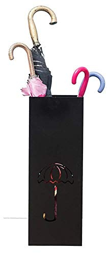 SENNIAN Umbrella Rack,Umbrella Barrel,Umbrella Base,Floor-Standing Household Hotel Lobby Umbrella Storage Rack Iron Creative Rain Gear Storage Holder 20 × 20 × 50Cm
