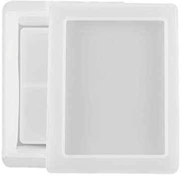 A/R caja silicona, moldes resina en forma libro | caja almacenamiento en forma libro, moldes caja resina silicona, para manualidades resina, almacenamiento