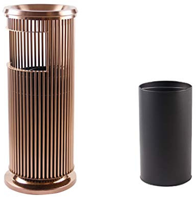 Waste Bins Metal Outdoor Trash Can With Ashtray Peel Buckets Trash Can According To Office Environment Placement Waste Recycling Composter Kitchen Trash Can