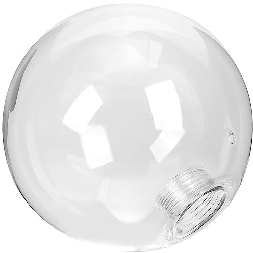 SAFIGLE Abat-Jour En Verre Transparent G9 Globe Rond 4.72 Pouces Couvercle De Lampe Pour Luminaire Intérieur Décoration Maison Facile À Installer