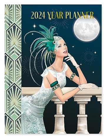 Jahresplaner 2024, Art-Deco, Claire Coxon Design
