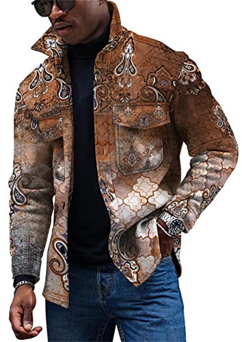 KONG JIMFAN Herren Übergangsjacke Regenjacke Test Baseball Hemd Ünne Jacke Herren Fleecejacken Imprägnierspray Jacke Jacke Herren Motorradjacke Leinen Hemd Winterjacke Herren Schwarz(Blue,S)